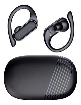 Auricular in-ear gamer inalámbrico A520 negro con luz LED