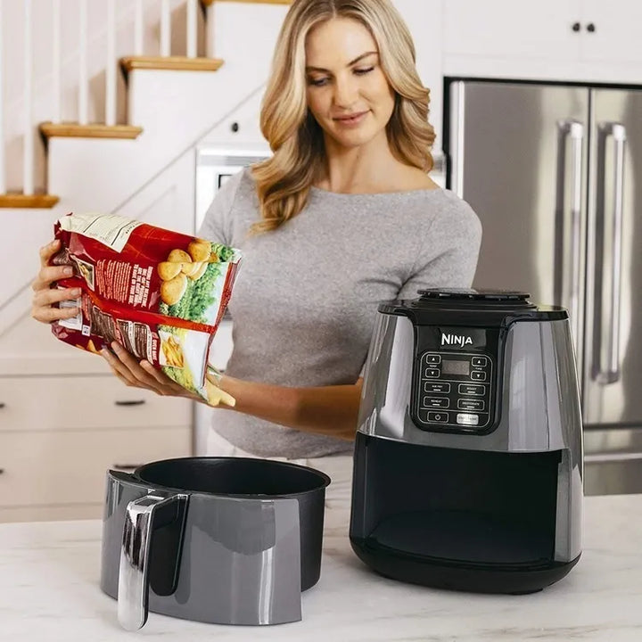 Air Fryer Ninja Freidora De Aire Digital 3,7ltr Nueva Negro