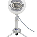 Micrófono Blue Snowball Ice Condensador Cardioide color blancoS