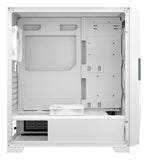 Armario Antec Df700 Flux Mesh de vidrio templado para jugadores, 5 x 120 mm, color blanco