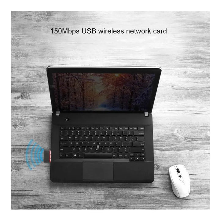 Antena Usb Wifi Tarjeta Nano Adaptador 150mbps 802.11n Pc