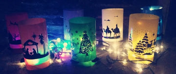 Luz Led Navidad + Faroles Navideños