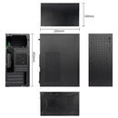 Caja Pc Microatx Negra Compacta Usb 3.0 Hdd 3.5