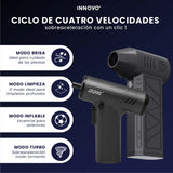 Destornillador Eléctrico 10 En 1 Con Mini Ventilador Portátil Innovo 4 Velocidades