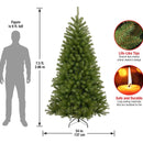 Árbol De Navidad Artificial 7.5 Pies Ultra Realista