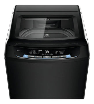Lavadora Electrolux Carga Superior 21Kg Panel Digital Efficient Care Negra EWIX21F3CSB