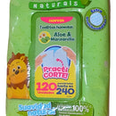Toallitas Humedas Arrurrú Aloe & Manzanilla 120 Und