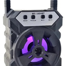 Parlante Portatil Bluetooth Multimedia Micro Sd Usb Radio Color1