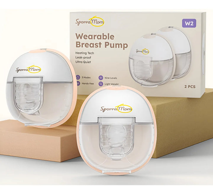Sporramom W2 Extractor De Leche Manos Libres, Bomba De Lacta