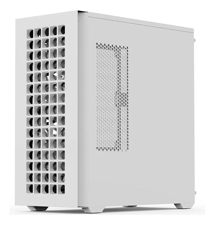 Chasis Gamer Atx Aerocool D502a-g-wt-v1 Blanco +4 Fan Rgb
