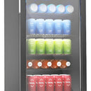 Refrigerador Y Nevera De Bebidas, Minibar Cap120 Latas Negra Negro