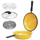 Sartén Doubletta + Accesorios Dual Doble Redondo.