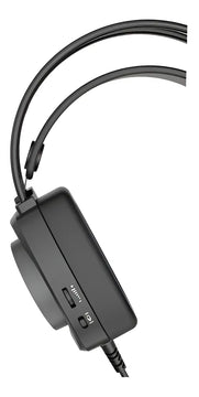Audifonos Monster Gamer Diadema Auriculares Rgb N5-3.5 Color Negro
