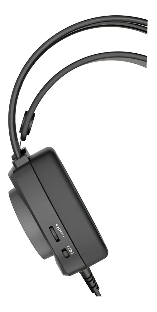 Audifonos Monster Gamer Diadema Auriculares Rgb N5-3.5 Color Negro