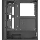 Gabinete Gamer Aerocool Designer 4 Ventiladores Argb Color Negro