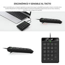 Teclado Numerico Genius Numpad 110 Usb Pc Negro Inclinable