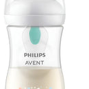 Tetero Con Diseño Natural Biberon 9 Onzas Airfree Avent Blanco Osos