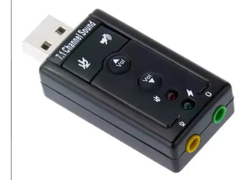 Tarjeta De Sonido Externa Usb 7.1 Adaptador Audio Microfono