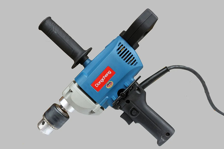 Taladro Eléctrico 5/8 Trabajo Pesado 110v Dong Cheng - Azul Acero - 60