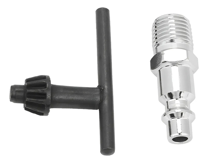 Taladro Neumatico Reversible 1/2 Kit Plateado