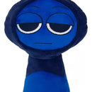 Juego musical de peluche Sprunki Box Doll para niños, color azul Sprunki Jevin