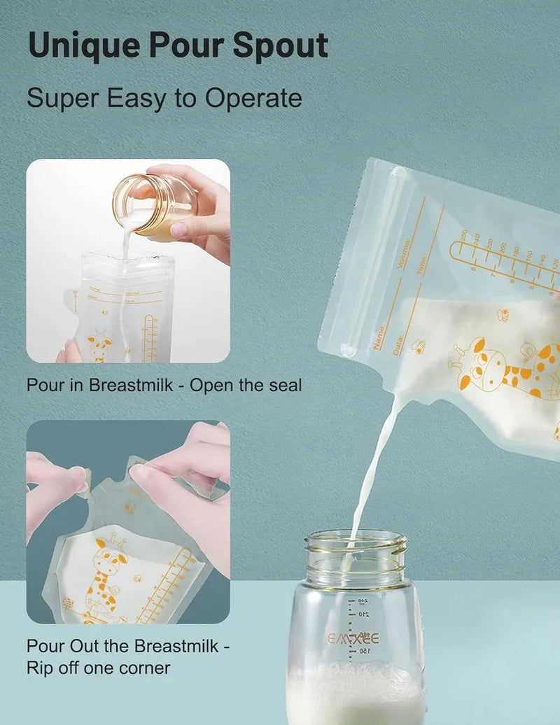 Bolsas Almacenamiento Leche Materna 25 Unidades
