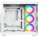 Chasis Xyz Tesseract X 7. Fan Argb Blanca Blanco