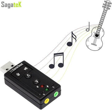 Tarjeta De Sonido Externa 7.1
