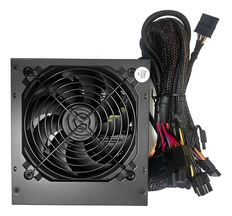 Uf-550w Fuente De Poder Bronze 80 Plus 550w Reales Iconnex Negro