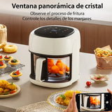 Freidora De Aire Digital 8 Litros Schaffhuasen 1500w Blanca Blanco