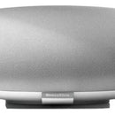 Parlante Bowers & Wilkins Zeppelin Wireless portátil con bluetooth y wifi blanca