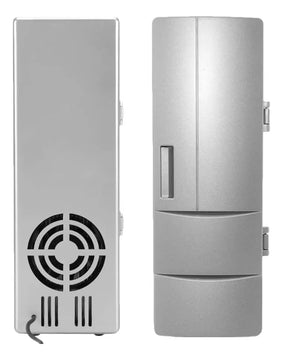 Mini Refrigerador Usb Magnético 5v 10w Oro Rosa