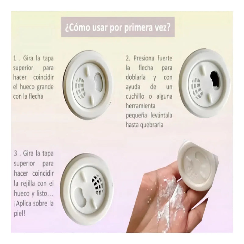 Polvo Corporal Natural Gaia X75 Gr