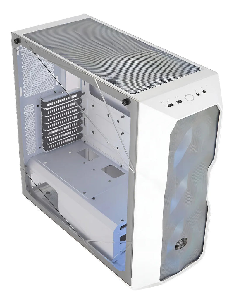 Gabinete Masterbox Td500 Blanco Atx 3 Fans Argb