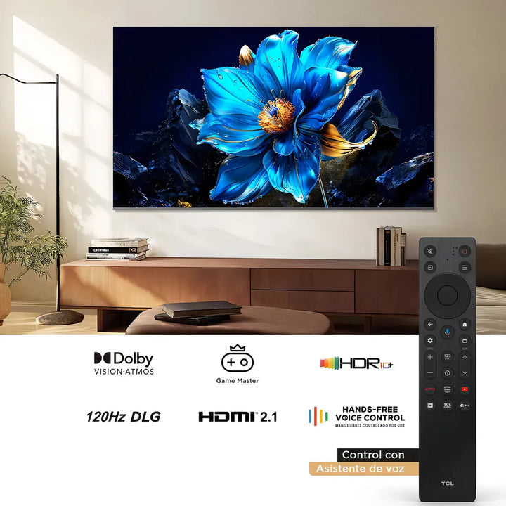 Televisor TCL 55 P7k Qled 4k Uhd - Smart Tv Google