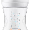Tetero Con Diseño Natural Biberon 9 Onzas Airfree Avent Blanco Osos