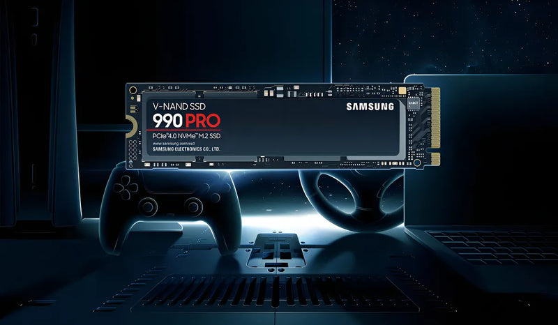 Disco Solido Ssd Samsung 990 Pro 4tb Pcie 4.0 7450 Mbs Nvme Color Negro