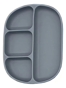 Set Babero De Silicon Para Bebés, Plato De Silicona Adherible Con Tapa, Vaso Con Popote, Cucharara Y Tenedor Sueves. Libre De Bpa Juego De Vaso, Plato, Babero Y Cubiertos Juego De Vaso