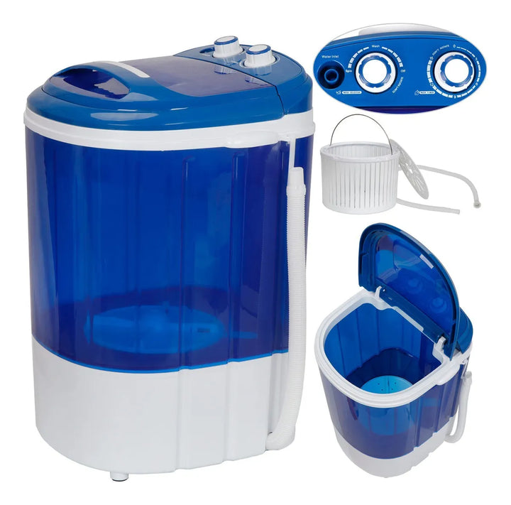 Mini Lavadora 9 Lb Segawe Compacta Y Portátil Para