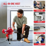 Sonda Eléctrica Maquina Destapa Cañerias Industrial Tuberia