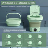 Lavadora Plegable Pequeña, Lavadora Portátil Mini Lavadora Diseño 1