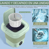 Lavadora Plegable Pequeña, Lavadora Portátil Mini Lavadora Diseño 1
