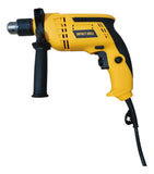 Taladro 1/2 Percutor 2 Velocidades Reversa + Kit De Herrami Amarillo 50-60 Hz