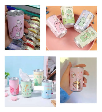 Pañitos Humedos Lata Kawaii