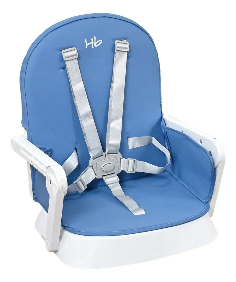Silla Comedor Bebe 3 En 1 Lyra Happy Baby Color Azul marino Azul