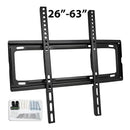 Soporte Tv Fijo 26 - 63 Pulgadas Hasta 50kg. Tecnomati Color Negro