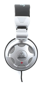 Fone de ouvido over-ear Behringer HPX2000 plateado e negro