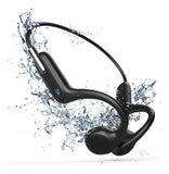Audífonos De Conducción Ósea Para Natación,ip68impermeables Negro
