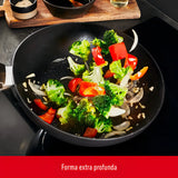 Sartén Tefal G2550702 Unlimited 30cm Antiadherente Color Negro