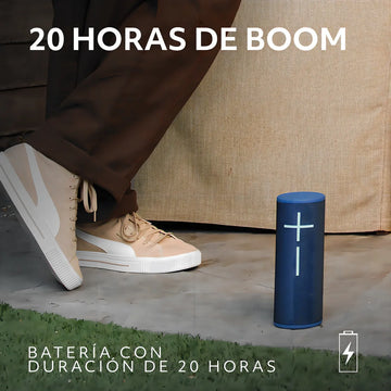 Ultimate Ears Megaboom 4 Parlante Bluetooth, Negro 12V